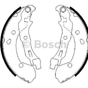 Bosch 0986487668 Arka Fren Balatası