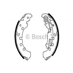 Bosch 0986487702 Arka Fren Balatası