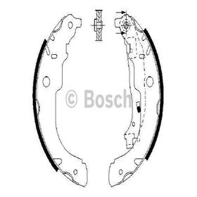 Bosch 0986487721 Arka Fren Balatası