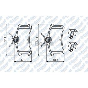 Bosch 0986494274 Arka Fren Balatası