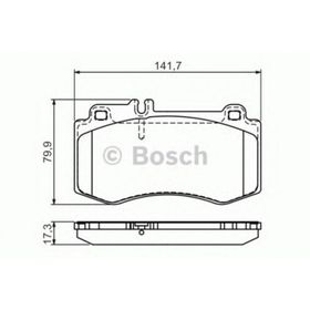 Bosch 0986494405 Ön Fren Balatası