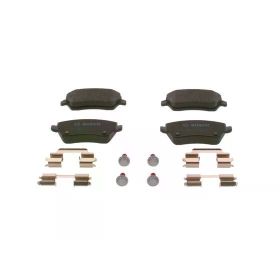 Bosch 0986494592 Nissan Micra K12 03> Note 06> Clio III 05> Modus 04> Duster 10> Logan 04> Dokker 12> Ön Fren Balatası