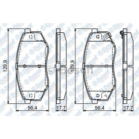 Bosch 0986494692 Ön Fren Balatası