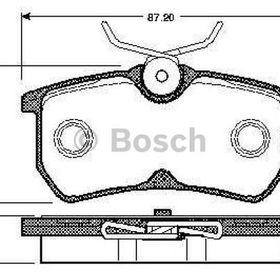 Bosch 0986495227 Arka Fren Balatası