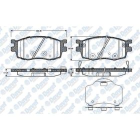 Bosch 0986495240 Ön Fren Balatası