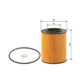 Bosch 09864b7017 Yağ Filtresi