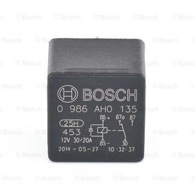 Bosch 0986AH0135 12 V 30/20A 5 Fiş Dirençli Çift Platin Mini Röle