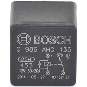 Bosch 0986AH0135 12 V 30/20A 5 Fiş Dirençli Çift Platin Mini Röle