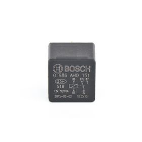 Bosch 0986AH0151 12V 30Ah 5 Uçlu Sapsız Mini Röle