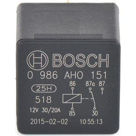 Bosch 0986AH0151 12V 30Ah 5 Uçlu Sapsız Mini Röle