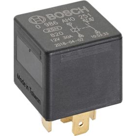 Bosch 0986AH0251 12 V 30A 5 Fiş Dirençli Mini Röle