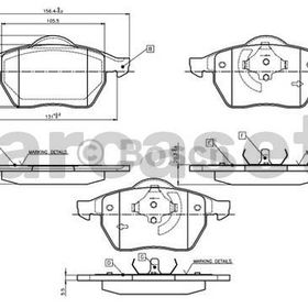 Bosch 0986TB2035 Oto Ön Fren Balatası