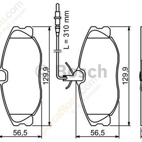 Bosch 0986TB2035 Oto Ön Fren Balatası