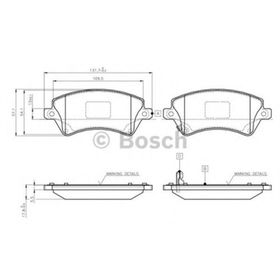 Bosch 0986TB2397 Ön Fren Balatası