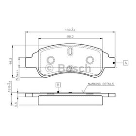 Bosch 0986TB2408 Oto Ön Fren Balatası