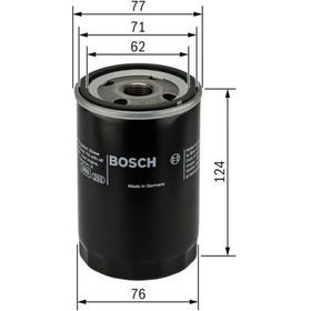 Bosch 0986TF0058 Focus Fiesta Iii V Escort Mondeo Conncet 1.6 16V 1.8 16V 2.0 16V Yağ Filtresi