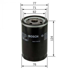 Bosch 0986TF0058 Focus Fiesta Iii V Escort Mondeo Conncet 1.6 16V 1.8 16V 2.0 16V Yağ Filtresi