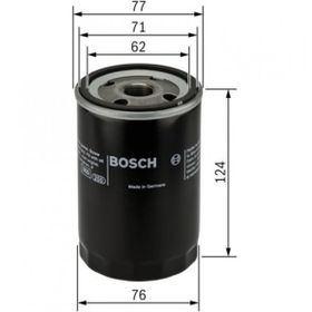 Bosch 0986TF0058 Focus Fiesta Iii V Escort Mondeo Conncet 1.6 16V 1.8 16V 2.0 16V Yağ Filtresi