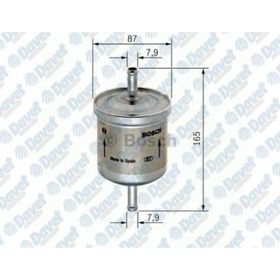 Bosch 0986TF0086 Yakıt Filtresi