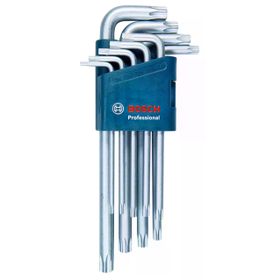 Bosch 10-50 mm Torx 9 Parça Profesyonel Alyan Anahtar Takımı