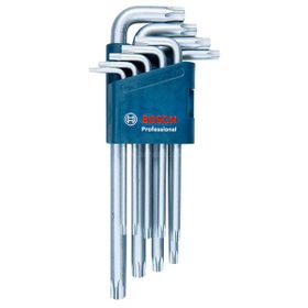 Bosch 10-50 mm Torx 9 Parça Profesyonel Alyan Anahtar Takımı