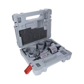 Bosch 10 Parça Bimetal 22-64 mm Panç Delik Açma Seti