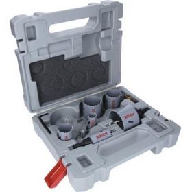 Bosch 10 Parça Bimetal 22-64 mm Panç Delik Açma Seti