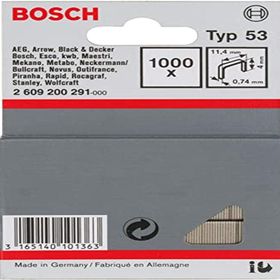 Bosch 1000 Adet Gri Zımba Teli