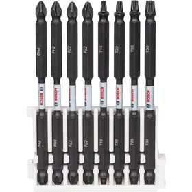 Bosch 110 mm 8'li Impact Control Serisi Çift Taraflı Vidalama Ucu Seti