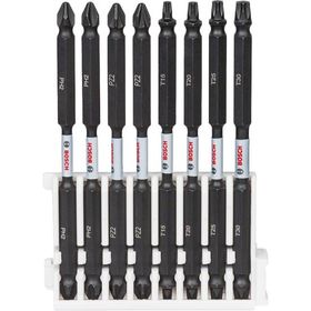 Bosch 110 mm 8'li Impact Control Serisi Çift Taraflı Vidalama Ucu Seti