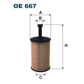 Bosch 1109R7 Citroen C3 Yağ Filtresi