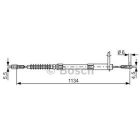 Bosch 1134 mm Fren Teli