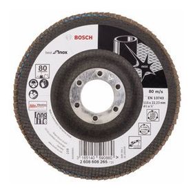 Bosch 115 mm 80 Kum Best Serisi Inox Flap Disk