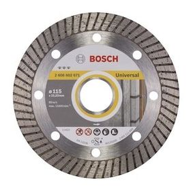 Bosch 115 mm Best Serisi Genel Yapı Malzemeleri İçin Turbo Segmanlı Elmas Kesme Diski