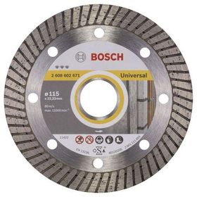 Bosch 115 mm Best Serisi Genel Yapı Malzemeleri İçin Turbo Segmanlı Elmas Kesme Diski