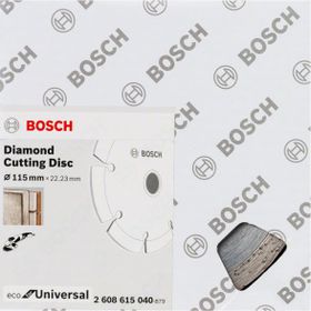 Bosch 115 mm Ekonomik Seri 9+1 Genel Yapı Malzemeleri İçin Elmas Kesme Diski