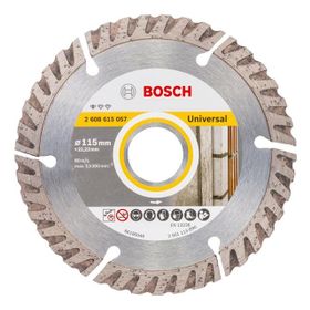 Bosch 115 mm Standard Seri Genel Yapı Malzemeleri İçin Elmas Kesme Diski