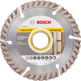 Bosch 115 mm Standard Seri Genel Yapı Malzemeleri İçin Elmas Kesme Diski