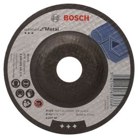 Bosch 115 x 6.0 mm Standard for Metal Taşlama Diski