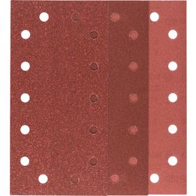 Bosch 115x230 mm 60/120/180 Kum 14 Delik 10'lu Set Titreşimli Zımpara Kağıdı