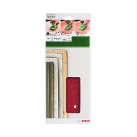 Bosch 115x280 mm 40 Kum 14 Delik 10'lu Titreşimli Zımpara Kağıdı