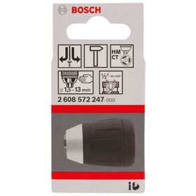 Bosch 1/2''-20-1,5-13 mm Supra Mandren