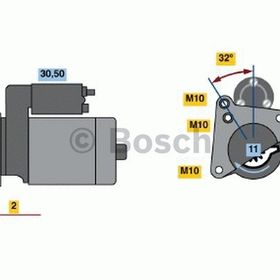 Bosch 12 V Marş Motoru