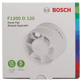 Bosch 1200 Serisi 125 mm Banyo Havalandırma Fanı