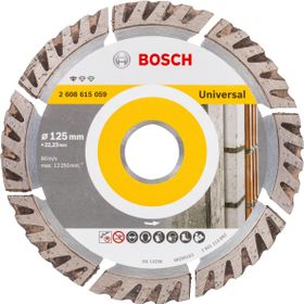 Bosch 125 mm 10'lu Standard Seri Genel Yapı Malzemeleri İçin Elmas Kesme Diski