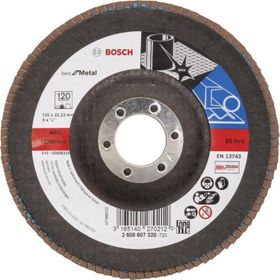 Bosch 125 mm 120 Kum Best Serisi Metal Flap Disk