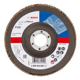 Bosch 125 mm 120 Kum Standard Seri Alox Flap Disk