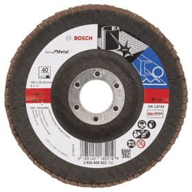 Bosch 125 mm 40 Kum Best Serisi Metal Flap Disk