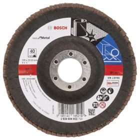 Bosch 125 mm 40 Kum Best Serisi Metal Flap Disk