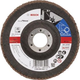 Bosch 125 mm 40 Kum Best Serisi Metal Flap Disk